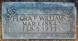 Flora Fitts Williams M Morial Find A Grave