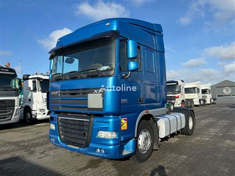 DAF XF 105 460 Spacecab Euro 5 Truck Tractor For Sale Netherlands