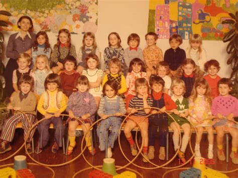 Photo de classe Maternelle de 1973 école Primaire Erckmann Chatrian