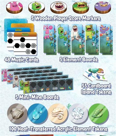 Настольная игра Мои поющие монстры My singing monsters | Играландия ...