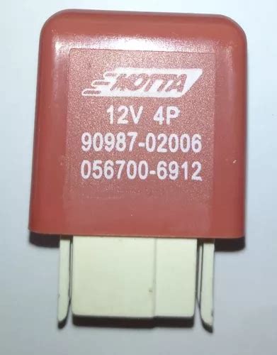 Rele Relay Luces Toyota Corolla Starlet Autana Burbuja 4 Pin En Venta