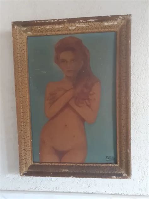 TABLEAU DE NU Représentant Brigitte Bardot EUR 65 00 PicClick FR