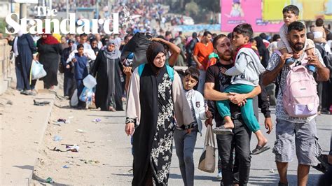 Thousands More Flee Northern Gaza As Humanitarian Crisis Worsens In