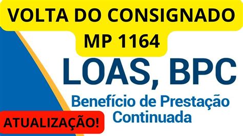 Urgente CONSIGNADO BPC LOAS audiência PÚBLICA pede volta do