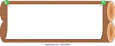 Thick Log Frame Stock Vector Royalty Free 1619553499 Shutterstock