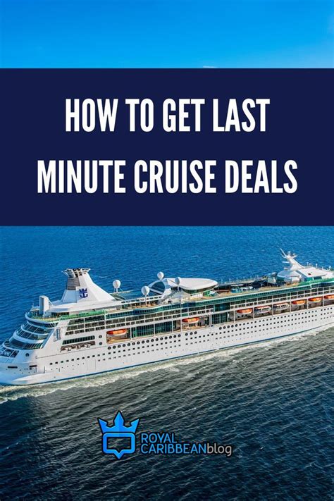 How to get last minute cruise deals – Artofit