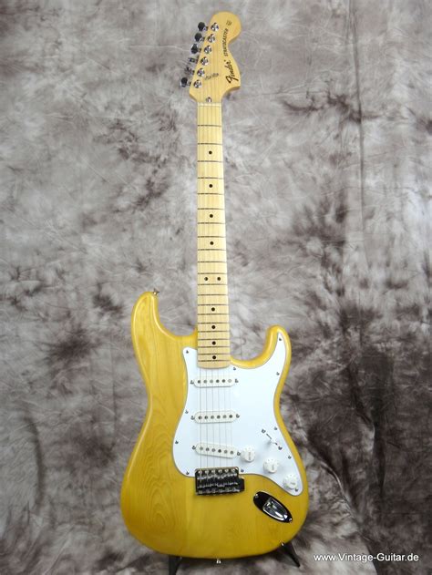 Fender Stratocaster 70s Reissue 1992 Natural Guitar For Sale Vintage