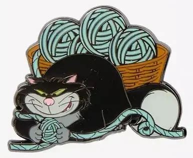 Hot Topic Disney Cat Yarn Blind Box Lucifer PIN 96090