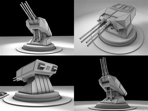 Gun Turret by DudQuitter on DeviantArt