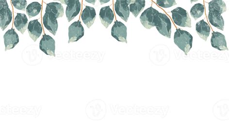 Round Border Eucalyptus Watercolor Green Leaf With Gold Glitter Wreath Design Holiday Bokeh