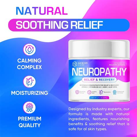 Neuropathy Nerve Pain Relief Cream Maximum Strength For Foot Hands