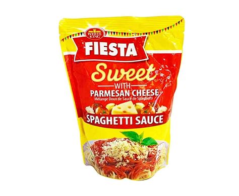 White King Fiesta Sweet With Parmesan Cheese Spaghetti Sauce 500g