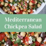 Mediterranean Chickpea Salad Stephanie Kay Nutrition