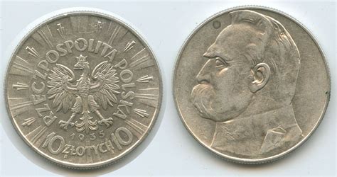 Polen Zlotych Zloty H J Zef Pi Sudski Polskich