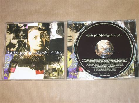 Cd Edith Piaf L Integrale Et Plus Volume Rare Tres Bon Etat