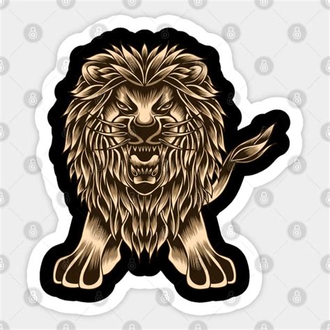 Artwork Illustration Cute And Scary Lion King Clip Art Library