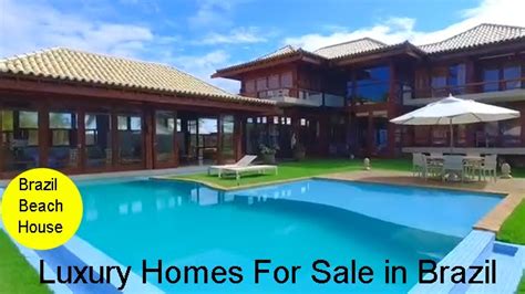 Brazil Luxury Homes For Sale In Praia Do Fortebahia Youtube