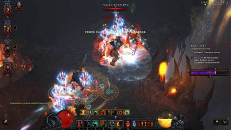 Diablo III S4 GR71 4P SWK Monk Heal Monk Supp XP Barb And HotA Barb