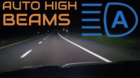 How Automatic High Beams Work Youtube