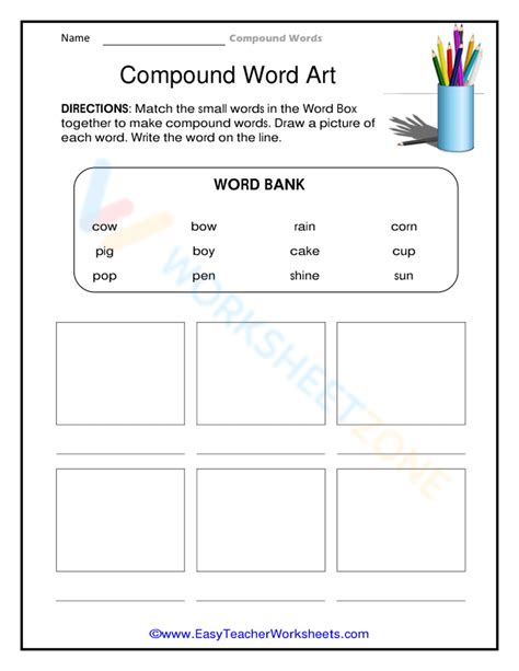 Word Art Worksheet