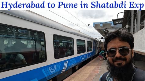 12026 Secunderabad Pune Shatabdi Express Full Journey In AC Chair Car