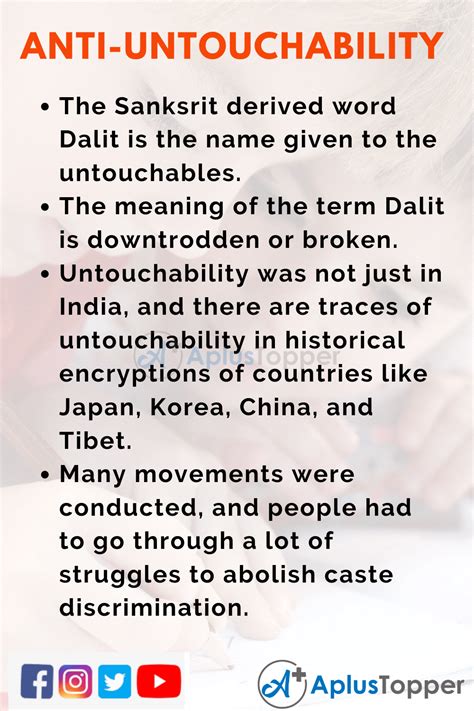 lines  anti untouchability week  students  children