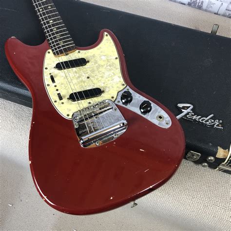 Fender Mustang 1966 Dakota Red Guitar For Sale Denmark Street Guitars