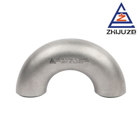 316l Ansi B16 9 Stainless Steel 180 Degree Long Radius Elbow