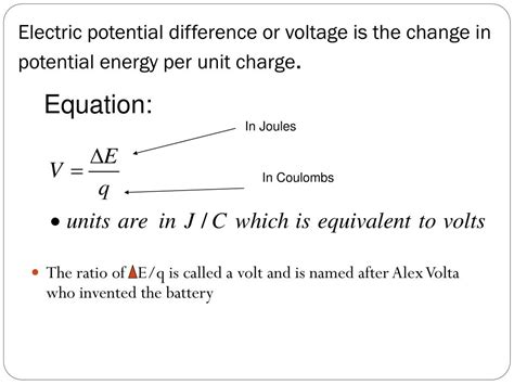 Ppt Electric Potential Difference Or Voltage Powerpoint Presentation Id 6894037