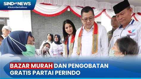 Hary Tanoesoedibjo Dan Liliana Hadiri Bazar Murah Dan Cek Kesehatan