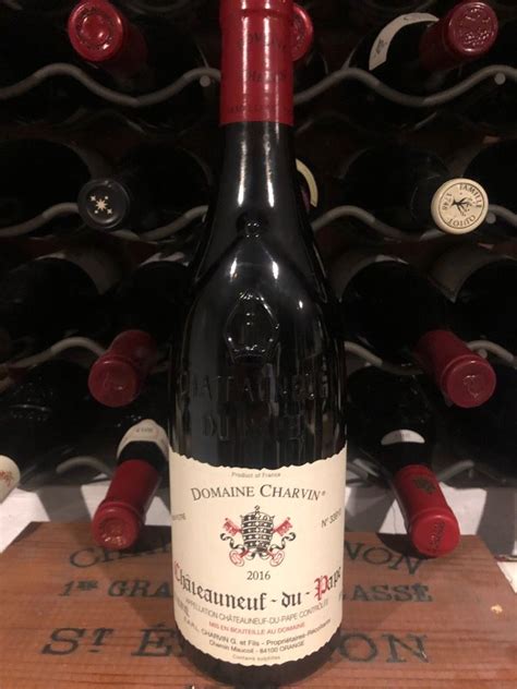 Domaine Charvin Ch Teauneuf Du Pape France Rh Ne Southern Rh Ne