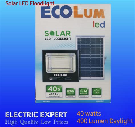 40W Firefly S Ecolum Solar Light Emitting Diode LED Floodlight 40