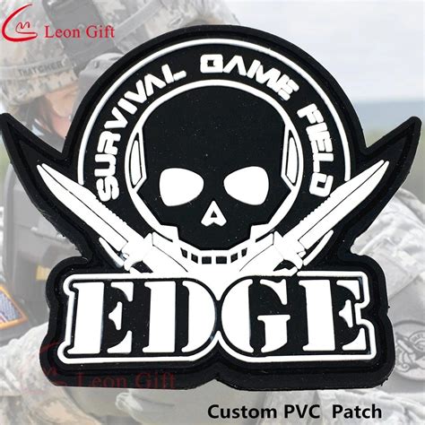 Factory Wholesale Custom Logo Design Embroidery Badges Safety Rubber Pvc Patch Clothing Label