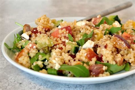 Tabouleh Van Bulgur Met Nectarine En Feta Culinary Dreaming