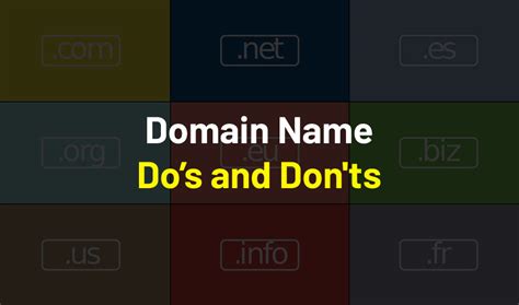 Domain Name Do S And Don Ts Best Practices For Brand Online