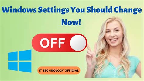 Windows Settings You Should Change Now How To Change Windows