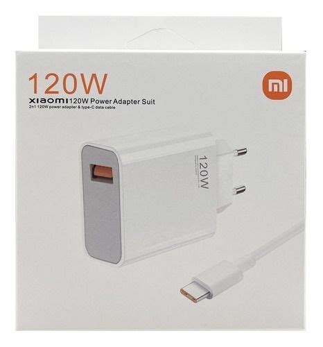 Carregador Xiaomi Original Ue 12 Pro 120W Turbo Adaptador De