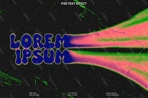 Lorem Ipsum Text Style Effect | Photoshop PREMIUM PSD File