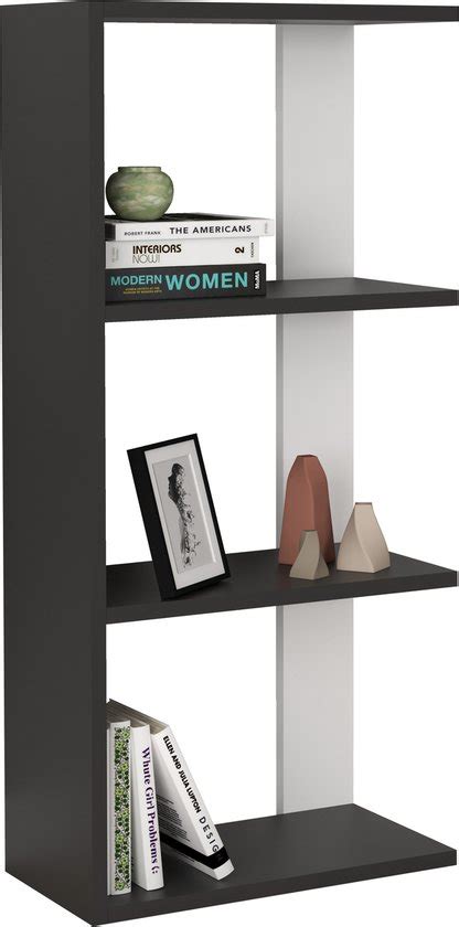 Vcm Houten Room Divider Stand Boekenkast Decoratieve Boeken Standplank