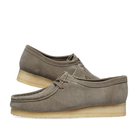 Clarks Originals Wallabee W Grey Suede End Us