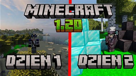 Mój najlepszy start na Survivalu 01 Minecraft 1 20 YouTube