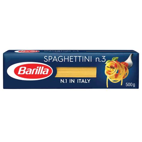 Barilla Spaghettini 500g Pasta And Noodles Supplier Malaysia