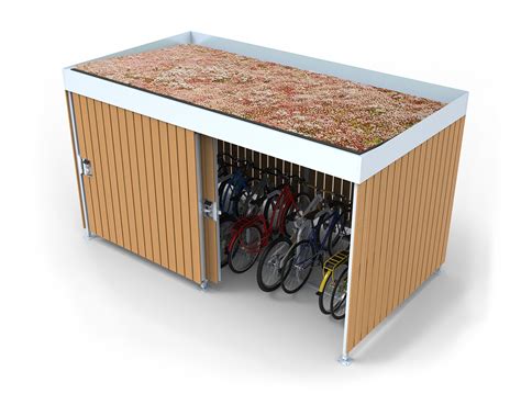 Green Roof Cycle Shelter Cyclehoop