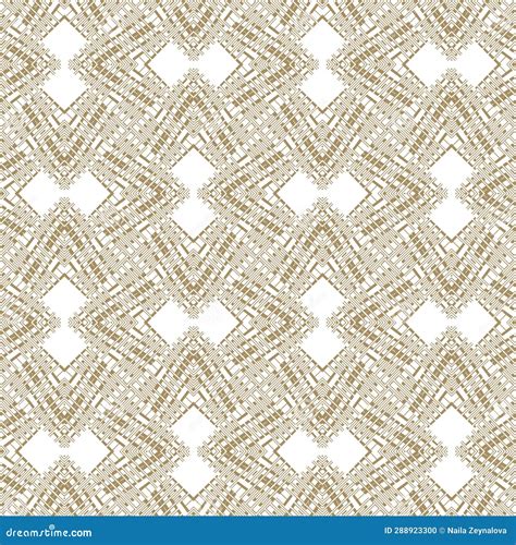 Herringbone Zigzag Lines Seamless Pattern Zig Zag Ornamental Vector