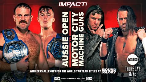 Preview Impact Wrestling Du 22 Septembre 2022 Catch Newz