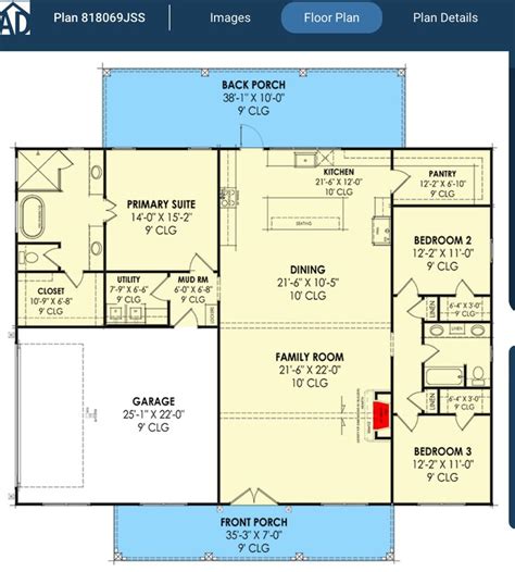 Pin By Rebecca Lee On For The Home In 2024 New House Plans House