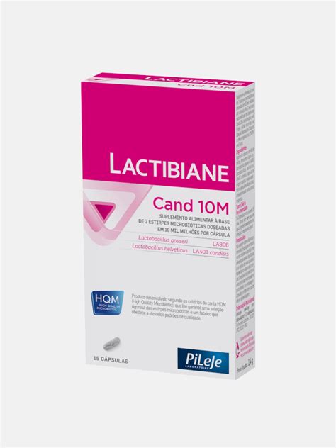 Lactibiane Cand 10M 15 cápsulas Pileje