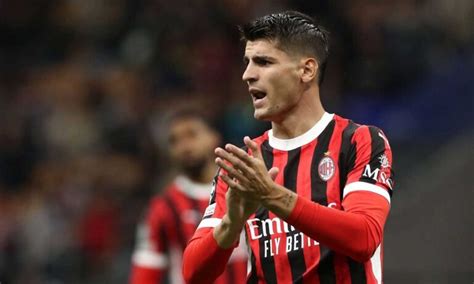 Fiorentina Milan Alvaro Morata Torna A Partire Dal Primo Minuto