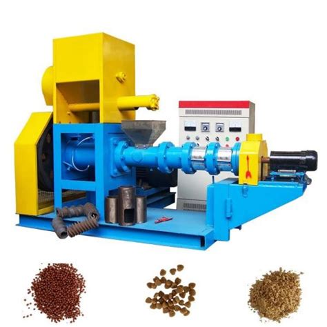 Twin Screw Conveyor Floating Fish Feed Extruder Machine Fully Automatic