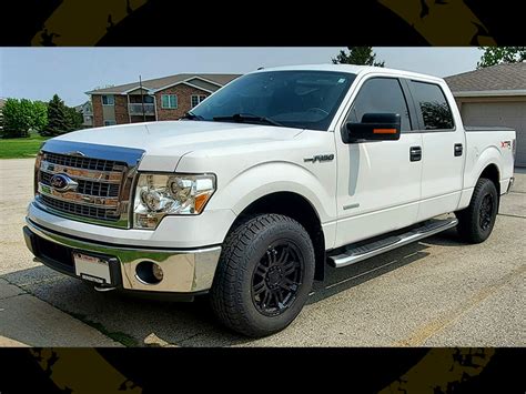 2014 Ford F 150 18x8 5 Vision Wheels 255 70R18 Ironman Tires